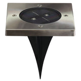 SmartWares Ground Spot Torino LED 12 x 13,2 cm Edelstahl IP44 Silber - afbeelding 2