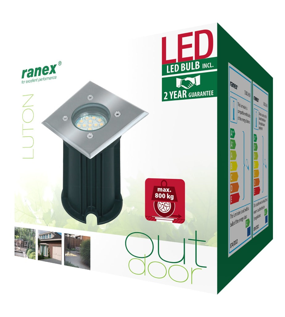 RANEX RANEX RA-0158620 LED-Bodenplatz 3 W 230 LM 3000 K