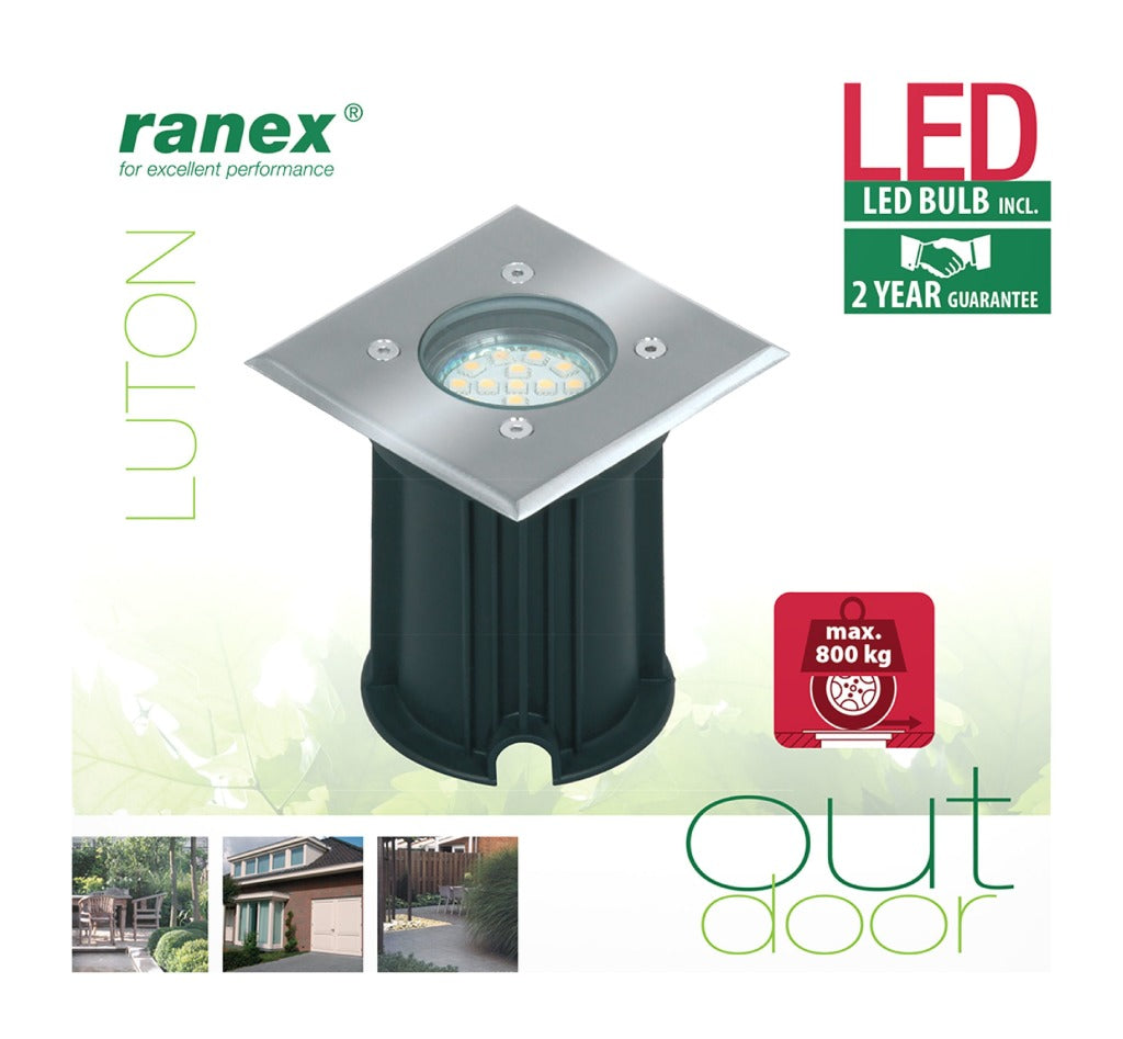 RANEX RANEX RA-0158620 LED-Bodenplatz 3 W 230 LM 3000 K