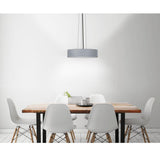 SmartWares Deckenlampe 50 x 10 cm grau - afbeelding 1