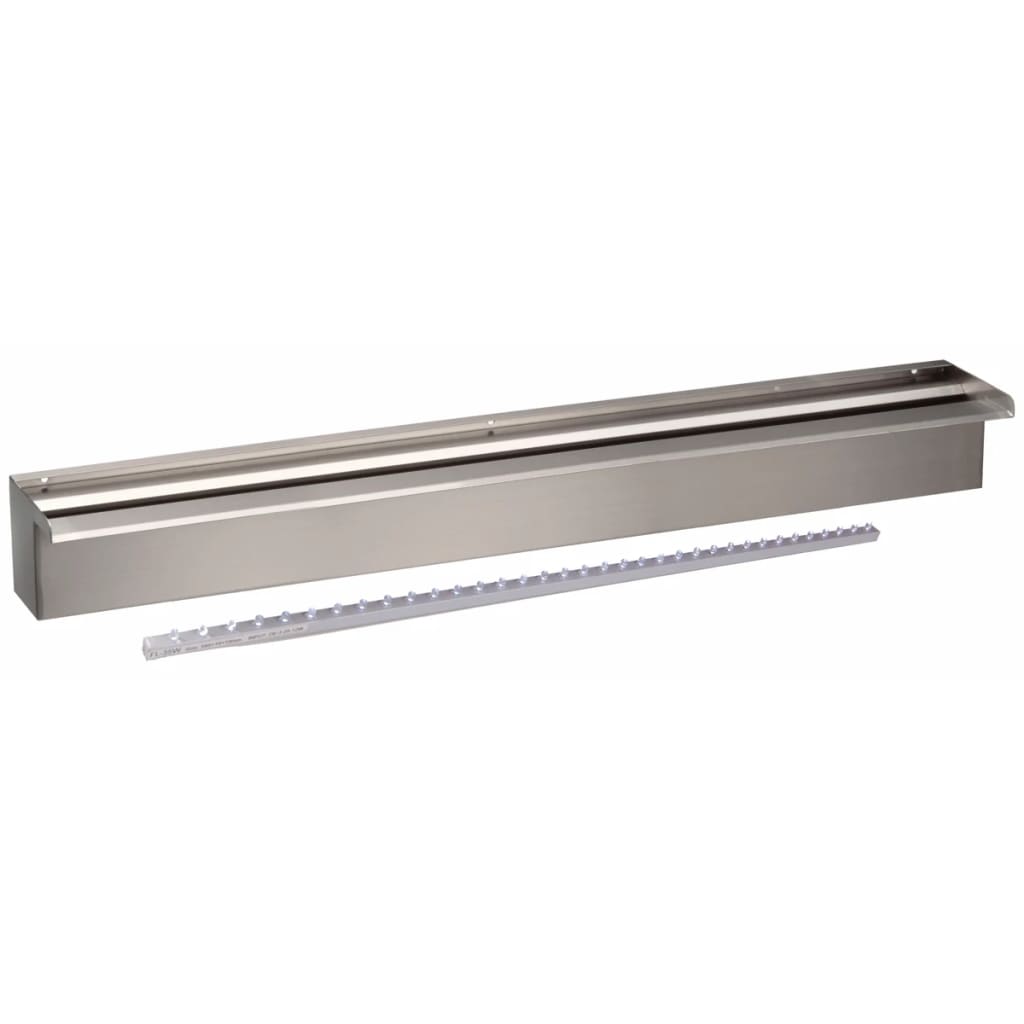Ubbink Ubbink Niagara Wasserfall mit LED -Beleuchtung 90 cm Edelstahl