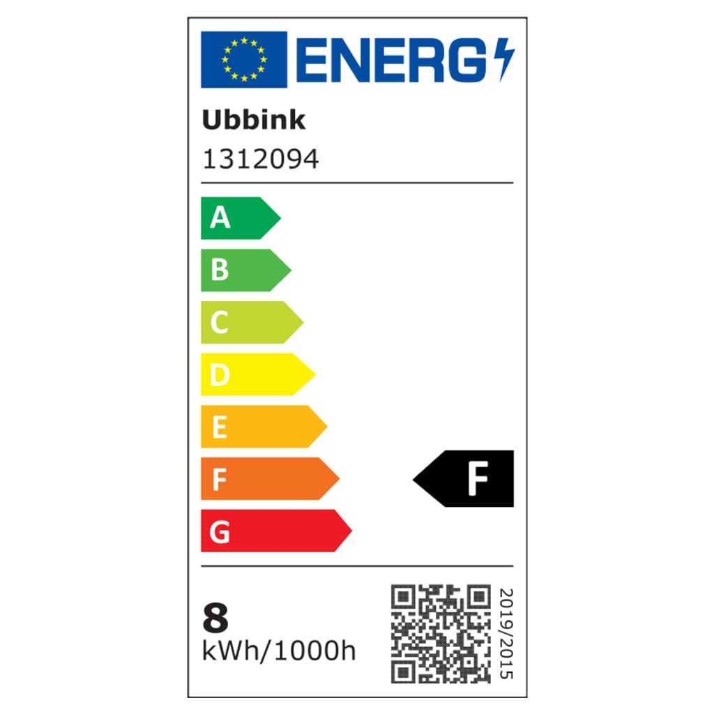 Ubbink Ubbink Niagara Wasserfall mit LED -Beleuchtung 90 cm Edelstahl