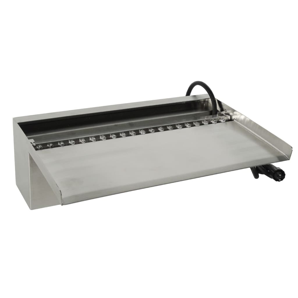 Ubbink Ubbink Wasserfall Niagara LED 30 cm Silberfarbe 1312124