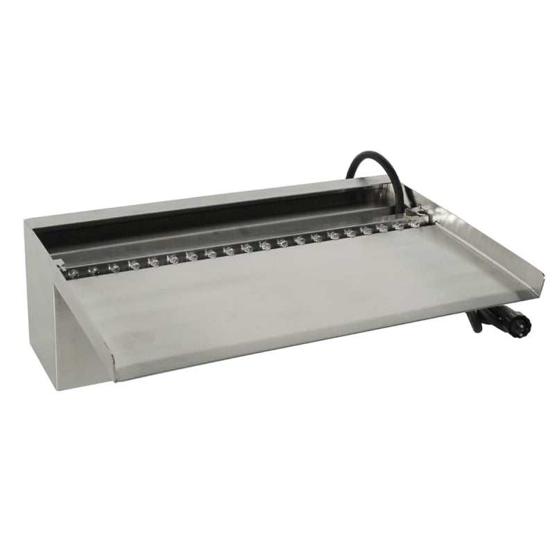 Ubbink Ubbink Wasserfall Niagara LED 30 cm Silberfarbe 1312124