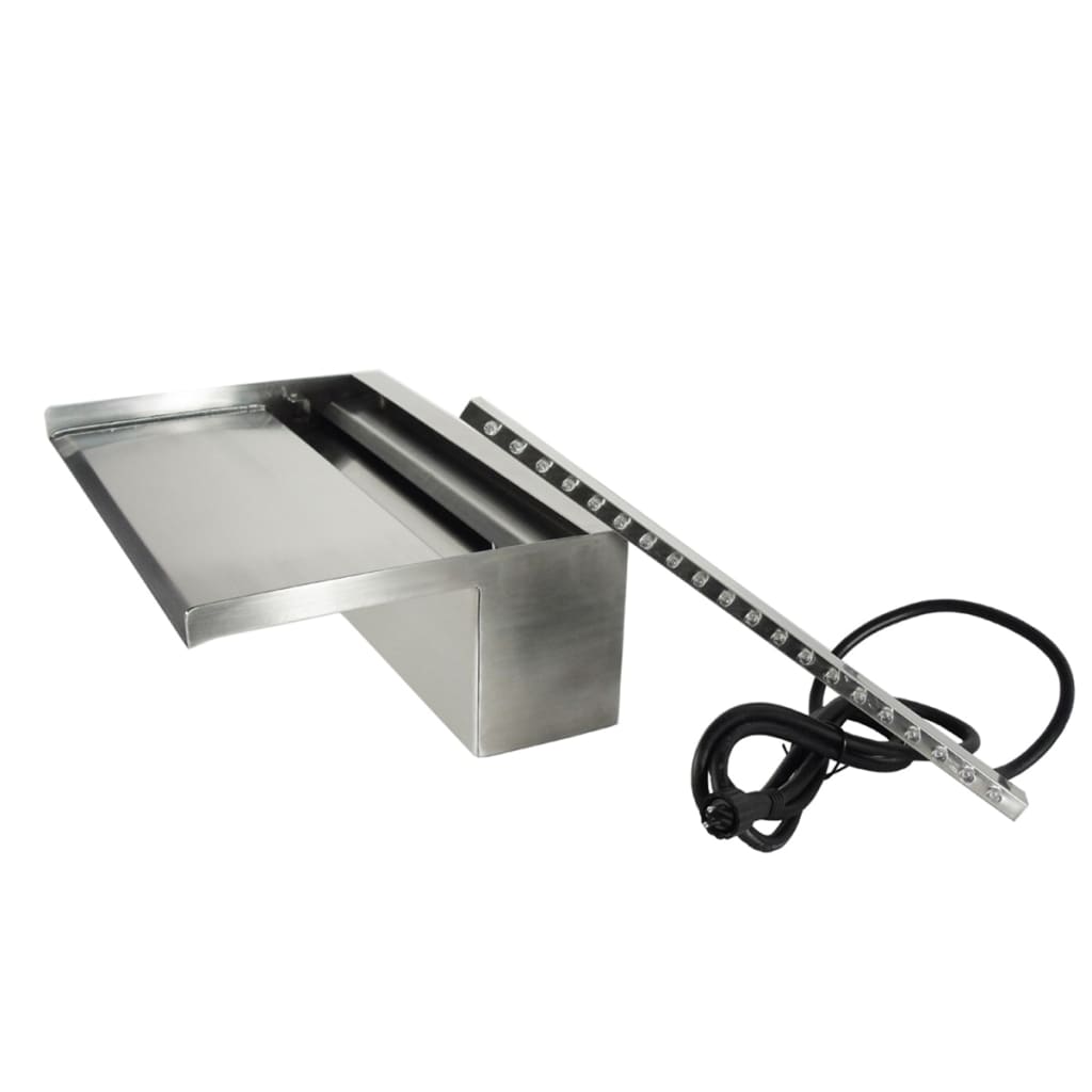 Ubbink Ubbink Wasserfall Niagara LED 30 cm Silberfarbe 1312124