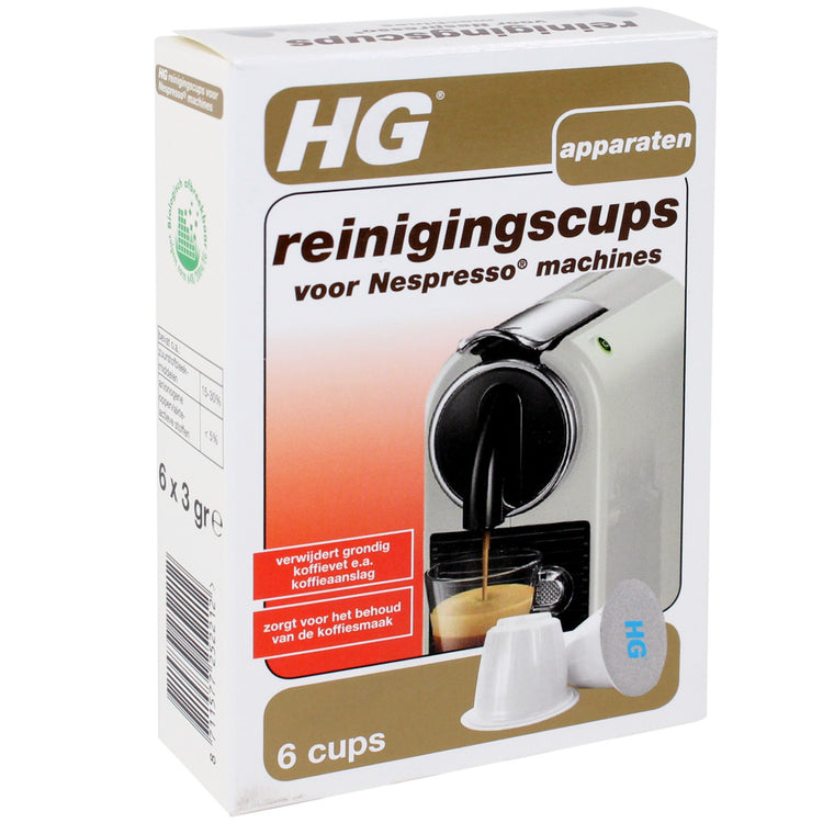 Hg hg Reinigungstassen für Nespresso
