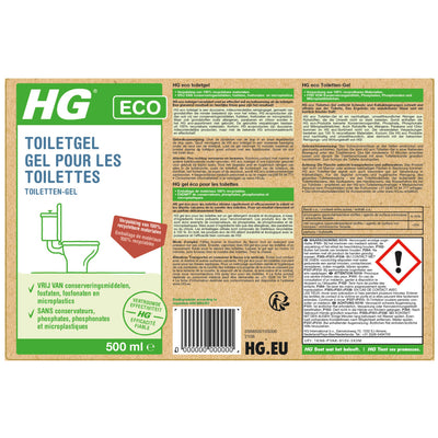 Hg Hg Eco Toiletgel 500 ml
