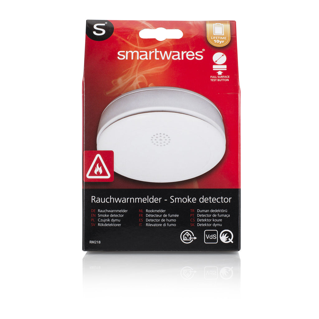Smartwares RM218 Rauchmelder-Set 3-teilig weiß