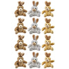 Kuscheltiere Hasen 3 sort. 12 cm. (in po