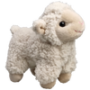 Kuscheltier Lamm Wollie 14 cm. Beiger Fuß