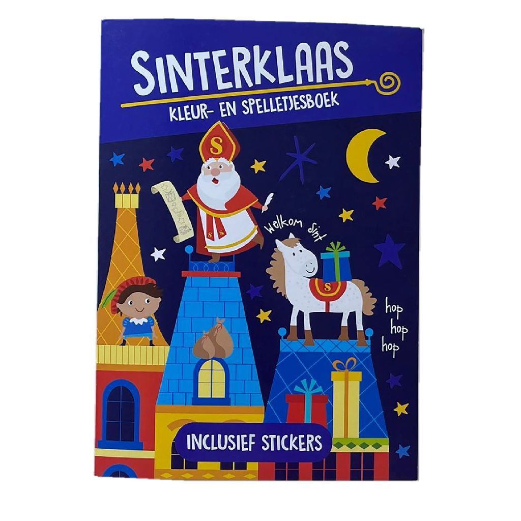 Farb- und Aktivitätsbuch A4 Sinterklaas