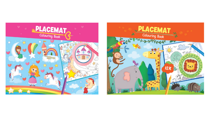Placemat Colorbook - Dschungel