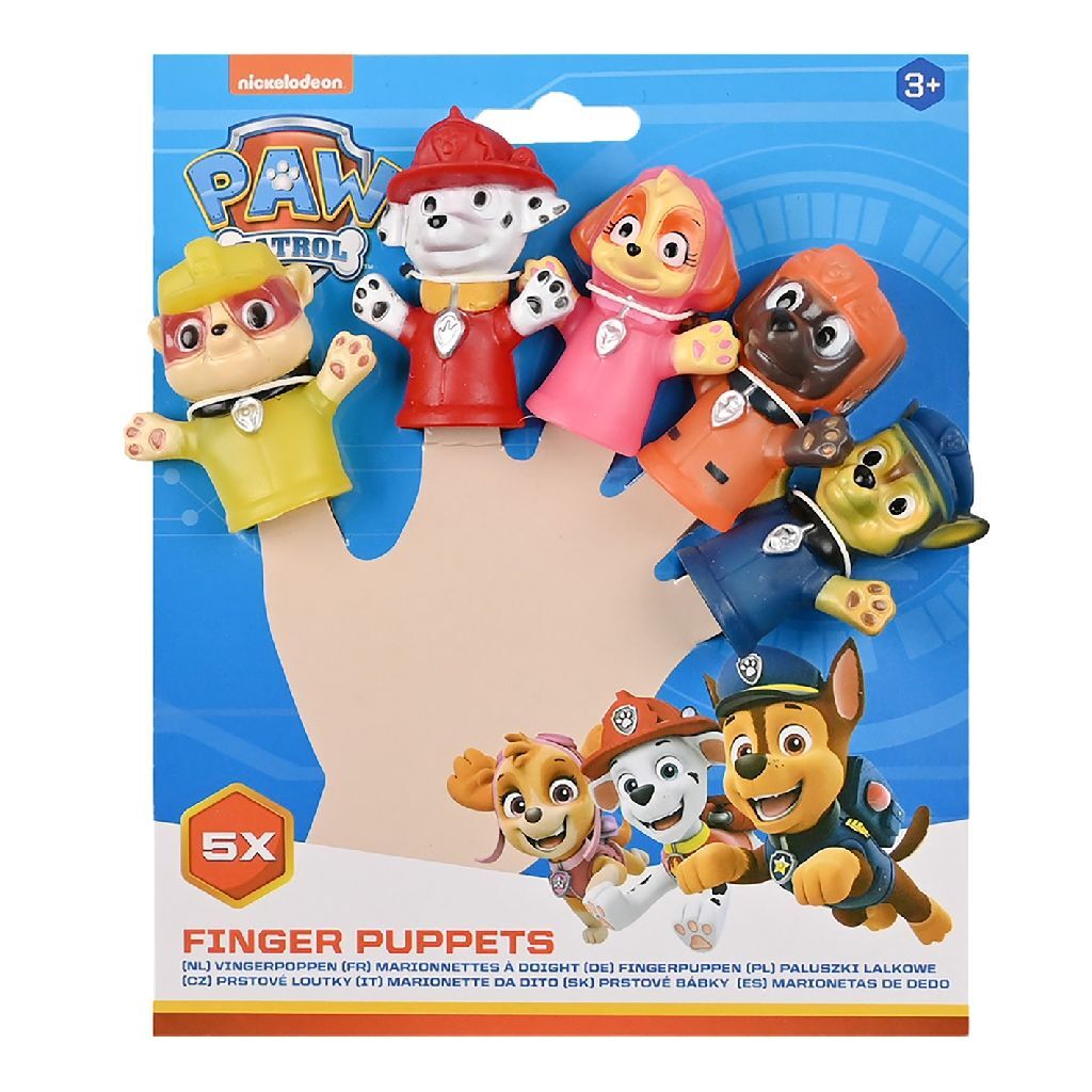 Fingerpuppen -Pfotenpatrouille, 5st.