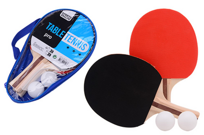 Sportaktives Tischtennis in der Trägertasche