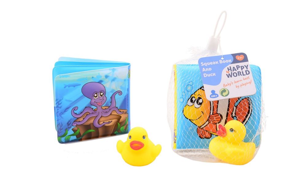 Johntoy Badeheft mit Ente