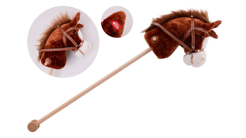 Johntoy Plicken Hobby Horse mit Ton