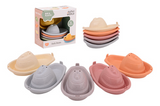 Johntoy Happy World Bio Plastic Badboots, 5st - afbeelding 1