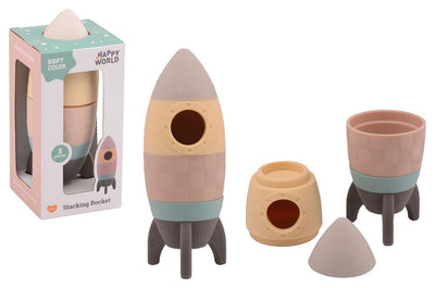 Happy World Silicon Stapeling Rocket, 5dlg.