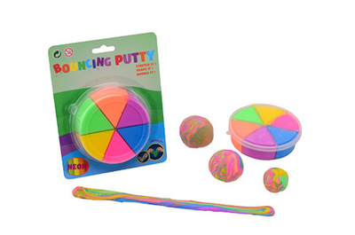 Hingelte Kitt 6 Neonfarben