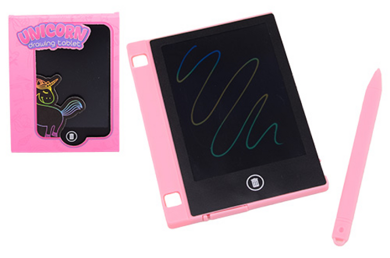 Johntoy Rainbow Unicorn Drawing Tablet Pocket Edition