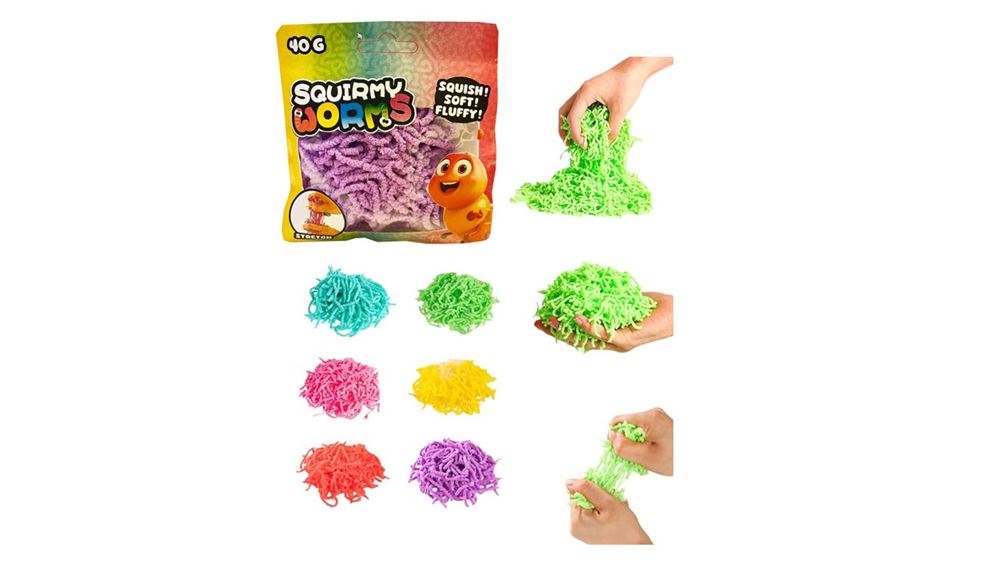 Johntoy Squirmy Worms Farbe – 40gr.