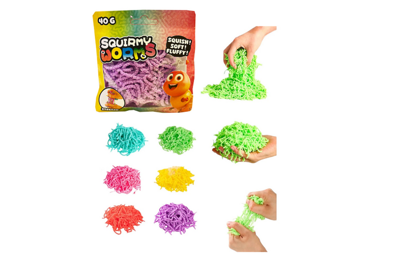 Johntoy Squirmy Worms Farbe – 40gr.