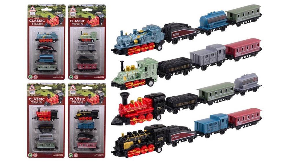 Die Cast-Pullback-Lokomotive