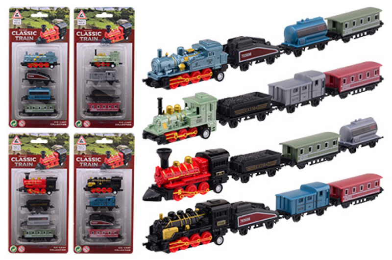 Die Cast-Pullback-Lokomotive