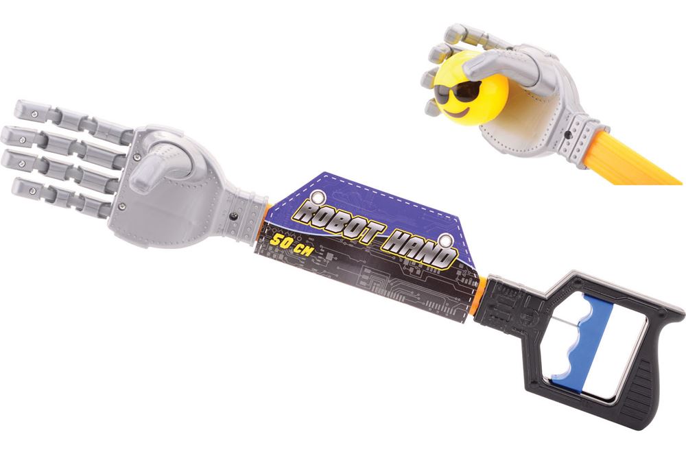 Johntoy Roboter Grijphand, 50 cm