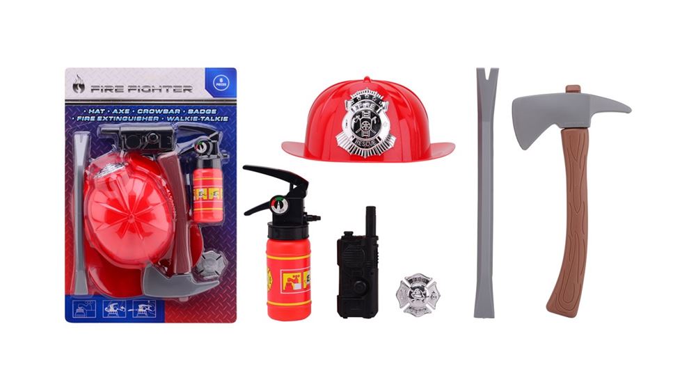 Johntoy Fire Department Play Set de Luxe