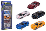 Johntoy Super Die-Cast Auto, 5st. - afbeelding 1