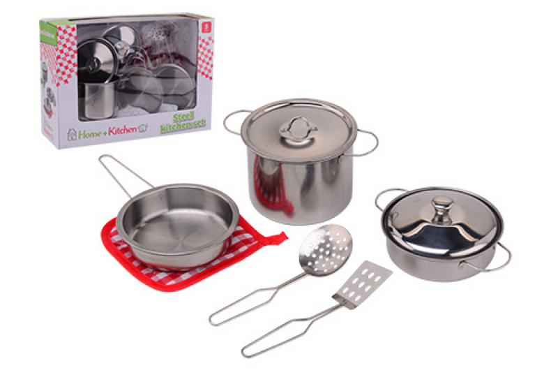 Johntoy Home Kitchen Pannet Set, 8dlg.