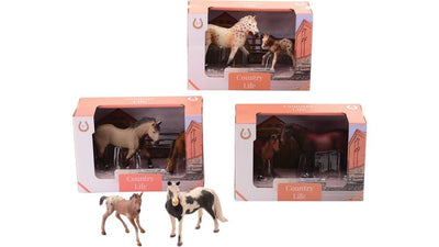 Pferdepflege-Medium-Set, 4-fach sortiert