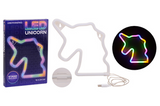 Johntoy Unicorn Regenbogenlampe mit USB - afbeelding 1