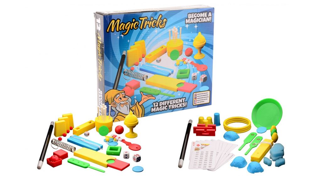 12 Zaubertricks in der Box. 6+
