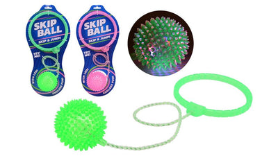 Johntoy Single -Spring Ball mit Licht