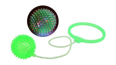 Johntoy Single -Spring Ball mit Licht
