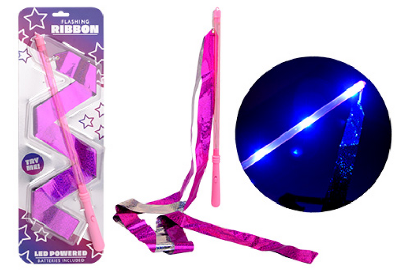Johntoy Glitzerband mit Licht – Spielzeug mit LED-Effekt.
