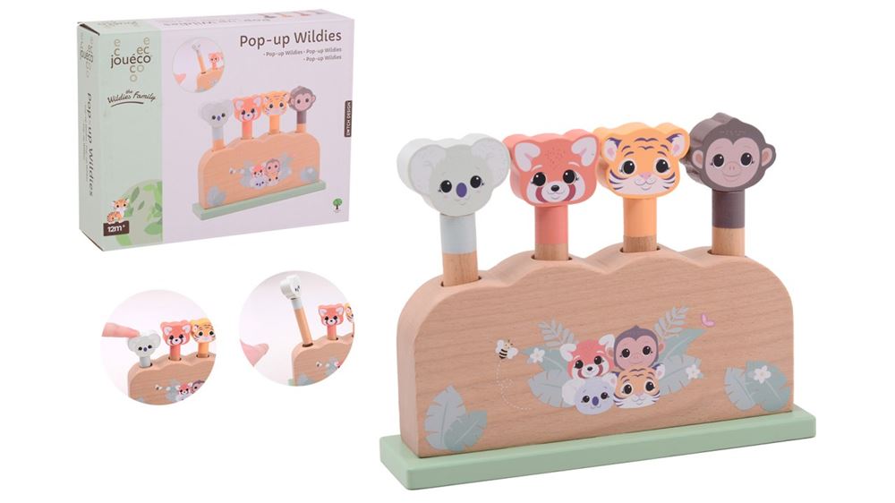 Joueco die wilde hölzernen pop-up wilde