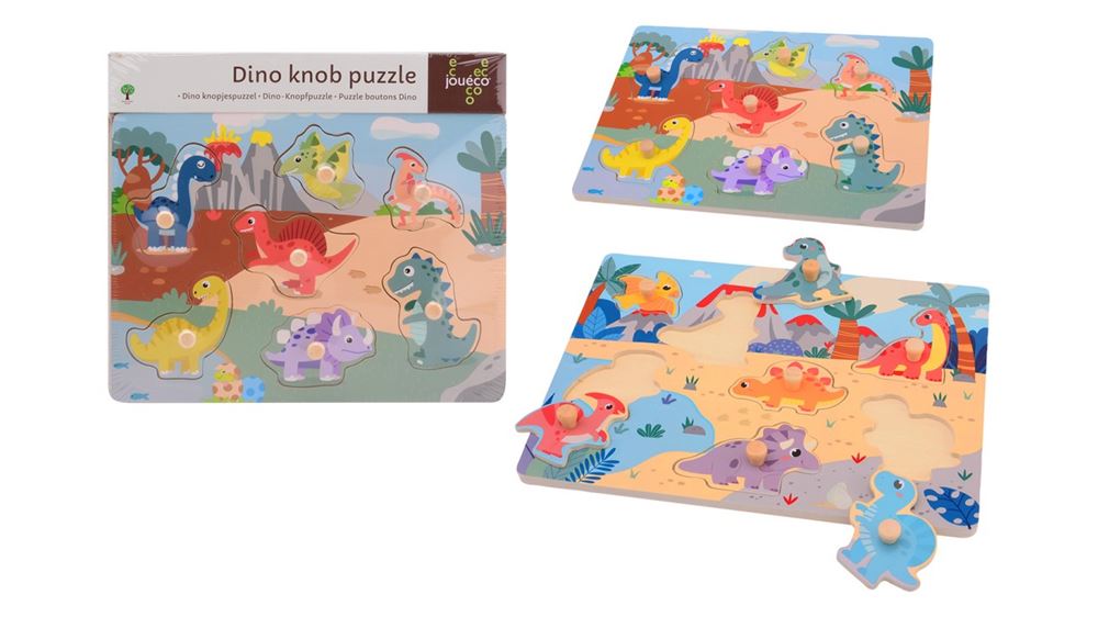 Joueco -Holzstollen Puzzle, 7st.