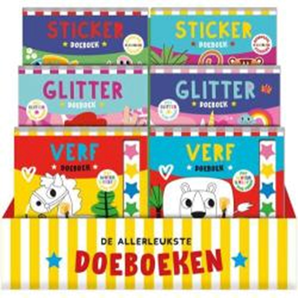 DSP Glitzer, Farbe und Stift (24 Stück)