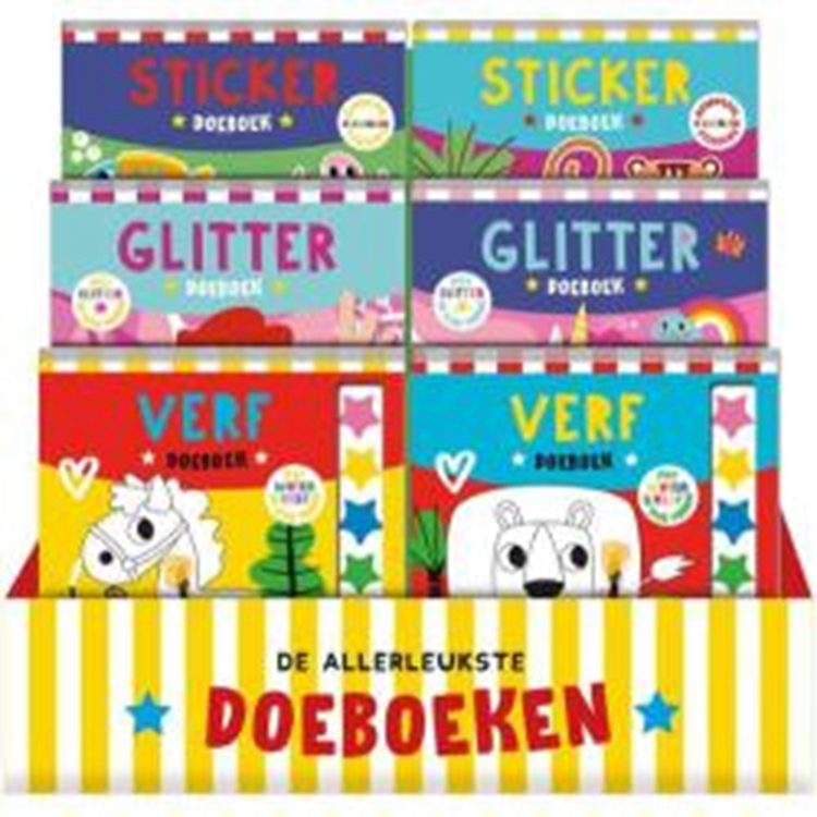 DSP Glitzer, Farbe und Stift (24 Stück)