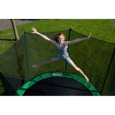 Game on Sport Trampolin-Schutzrand 244 cm grün weiß