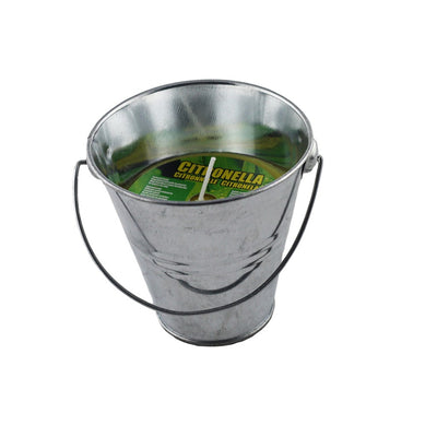 Basic Citronella Kerze in Metalleimer 9 cm