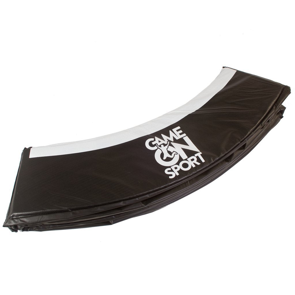 Spiel auf Sportspiel auf Sport Trampolin Schutzkante 183 cm schwarz weiß