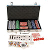 Basic -Poker -Set im Aluminiumkoffer