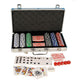 Basic -Poker -Set im Aluminiumkoffer