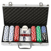 Basic -Poker -Set im Aluminiumkoffer
