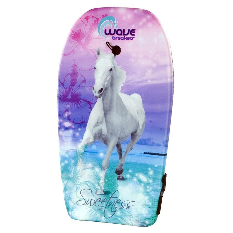 Wave Breakers Wave Breakers Bodyboard mit Pferden 83 cm drucken