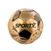 Sportx Mini Voetbal Gold Metallic 2Ass 160-180gr.